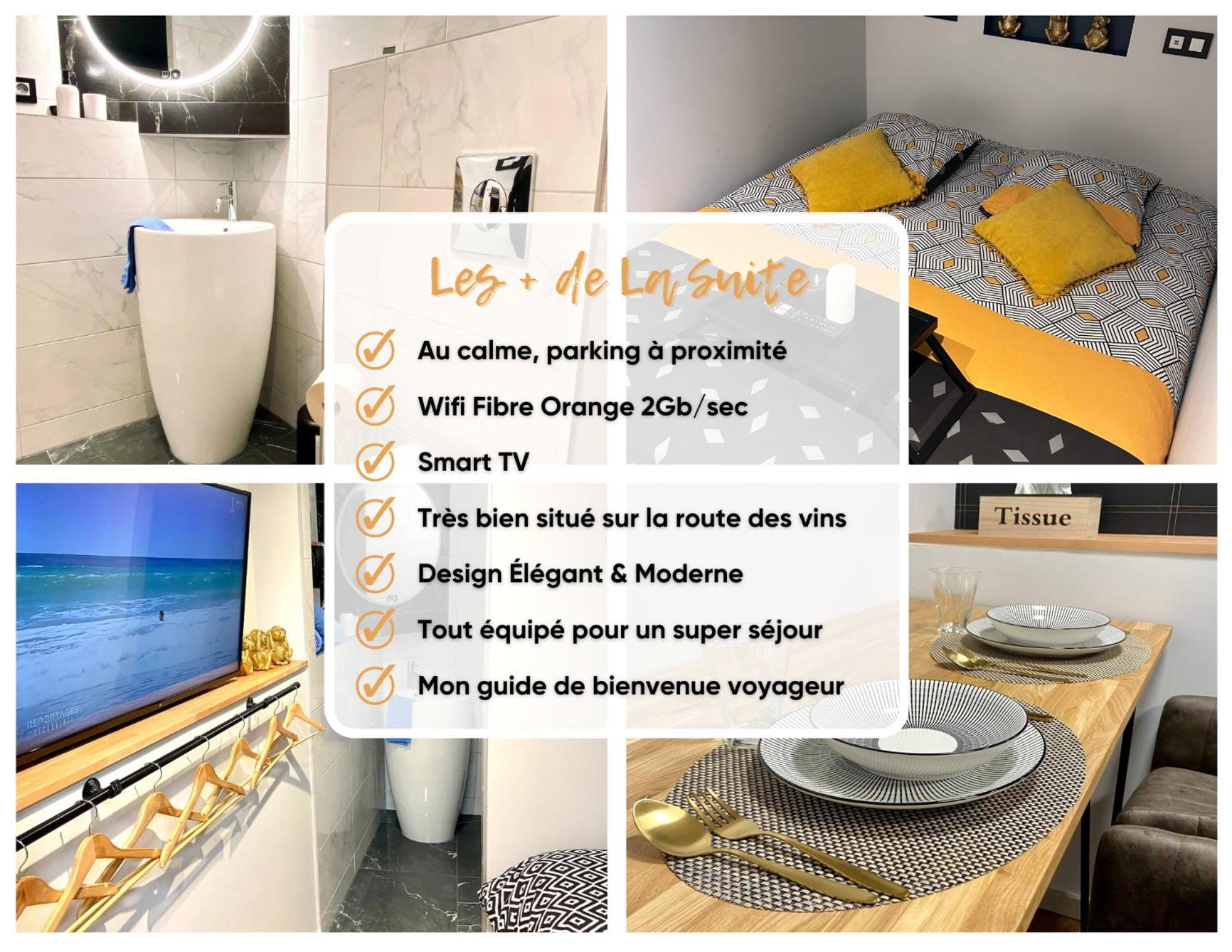 ✧ La Suite ✧ Studio De Charme Route Des Vins Kintzheim Eksteriør bilde